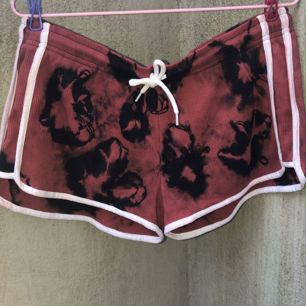 Thermal Handcrafted Bleached Drawstring Short Nwot - image 2